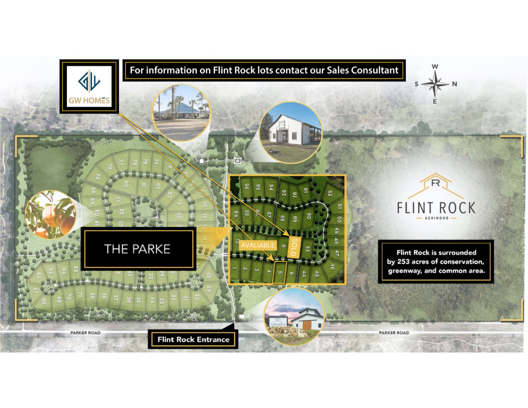 Flint Rock Plot Map